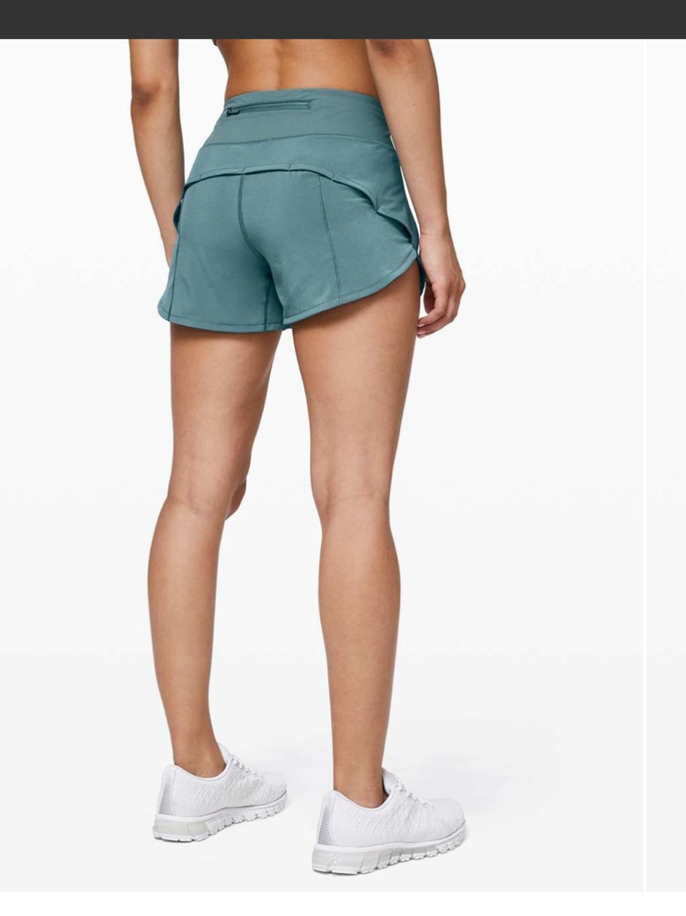 lululemon athletica Speed Up Short 2.5”— Aquatic Green - Picture 2 of 12